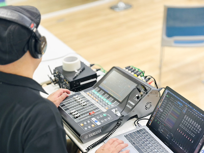 Podcast event recording in Tokyo