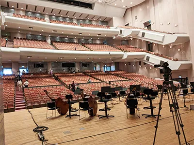 Musical Dog Studio 出張録音事例 オーケストラ収録（川口リリアメインホール） Recent work of live recording Orchestra concert