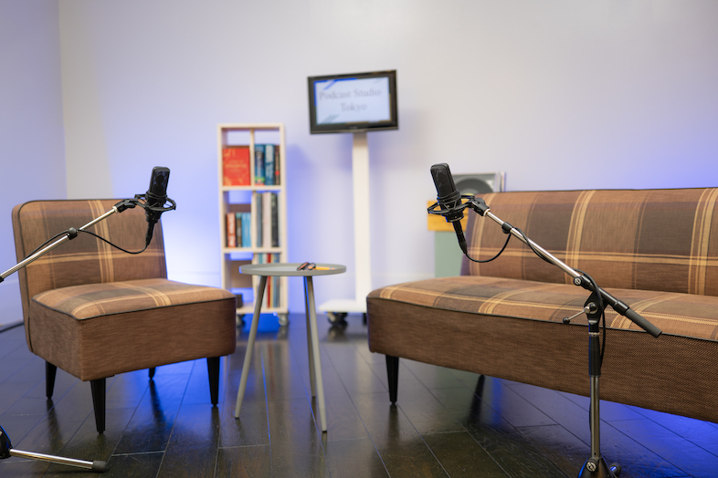 Podcast Studio in tokyo