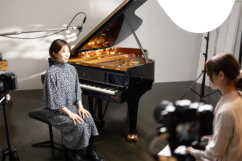 Podcast studio in Tokyo