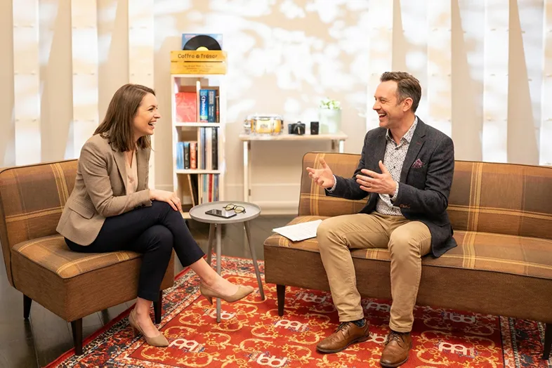 Podcast studio in Tokyo