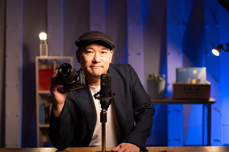 Podcast studio in Tokyo