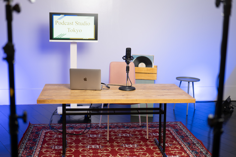 Podcast Studio in tokyo
