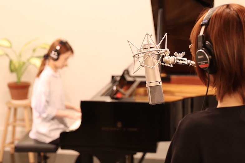 vocal and piano recording